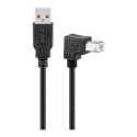 Microconnect USBAB2ANGLED2 USB kabelis USB 2.0 1,8 m USB A USB B Melns Microconnect USBAB2ANGLED2 USB kabelis USB 2.0 1,8 m USB A USB B Melns