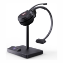Yealink WH62 Mono Teams Гарнитура Беспроводной Оголовье Офис/колл-центр Микро-USB Зарядная стойка Черный Yealink WH62 Mono Teams Гарнитура Беспроводной Оголовье Офис/колл-центр Микро-USB Зарядная стойка Черный