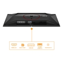 AOC G4 Q27G4ZDR kompiuterio monitorius 67,3 cm (26.5") 2560 x 1440 pikseliai Quad HD QD-OLED Juoda, AOC G4 Q27G4ZDR kompiuterio monitorius 67,3 cm (26.5") 2560 x 1440 pikseliai Quad HD QD-OLED Juoda,