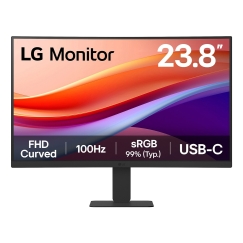 LG 24U421A-B tietokoneen litteä näyttö 60,5 cm (23.8") 1920 x 1080 pikseliä Full HD LED Musta