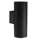 Nordlux Tin Maxi Double wall lamp, black Nordlux Tin Maxi Double wall lamp, black
