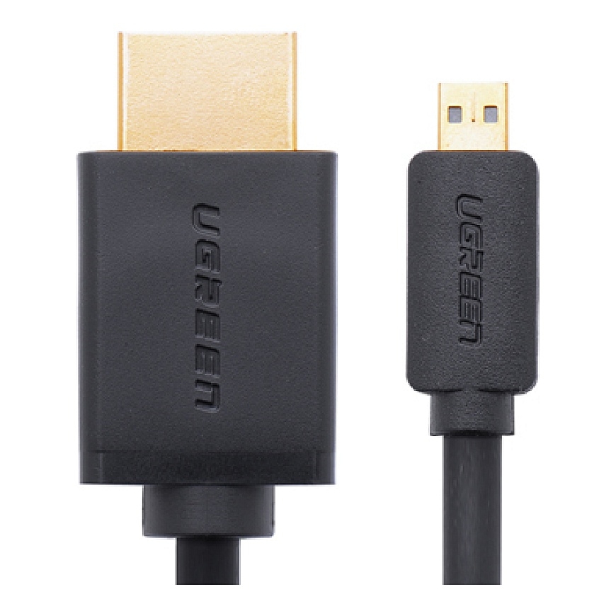 Ugreen 30103 videokaapeli-adapteri 2 m Micro-HDMI HDMI – 4