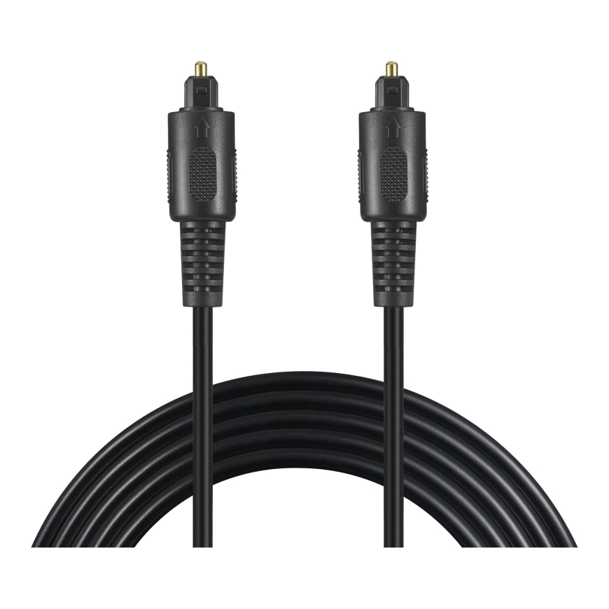 Sandberg 505-40 audio kabelis 180 m Toslink Melns