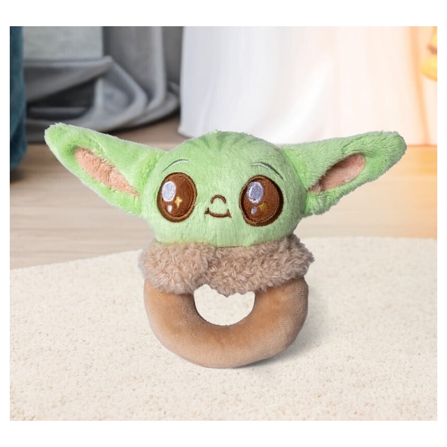 Disney - Star Wars Grogu, мягкий погремушка в форме кольца – 5