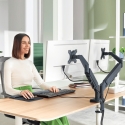Leitz 65370089 monitora stiprinājums un statīvs 81,3 cm (32") Galds Pelēks Leitz 65370089 monitora stiprinājums un statīvs 81,3 cm (32") Galds Pelēks