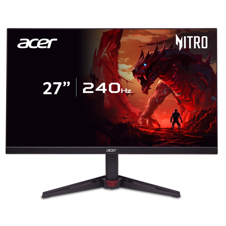 Acer UM.HV0EE.309 monitori 68,6 cm (27") 1920 x 1080 pikseļi Full HD LED Melns