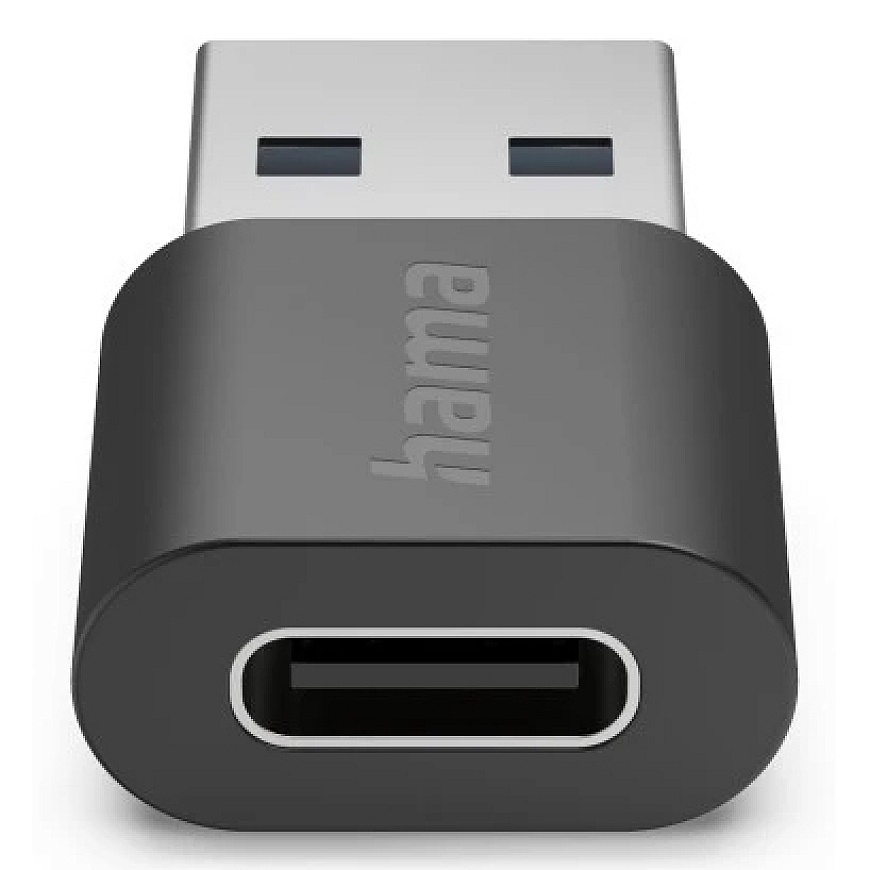 Hama 00200357 kabelių lizdinio / kištukinio jungčių tipo keitiklis USB-A USB-C Juoda – 3