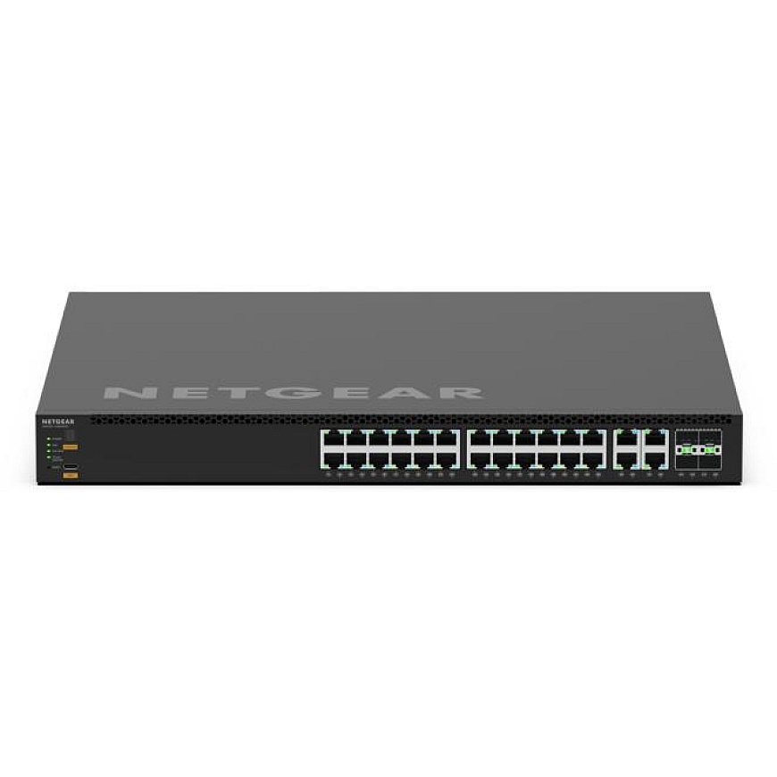 NETGEAR MSM4332 Valdomas L3 Maitinimas per Eternetą (PoE) 1U Juoda