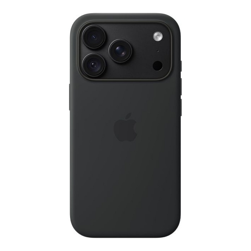 iPhone 18 Pro silikoonkaitse MagSafe'iga - Must