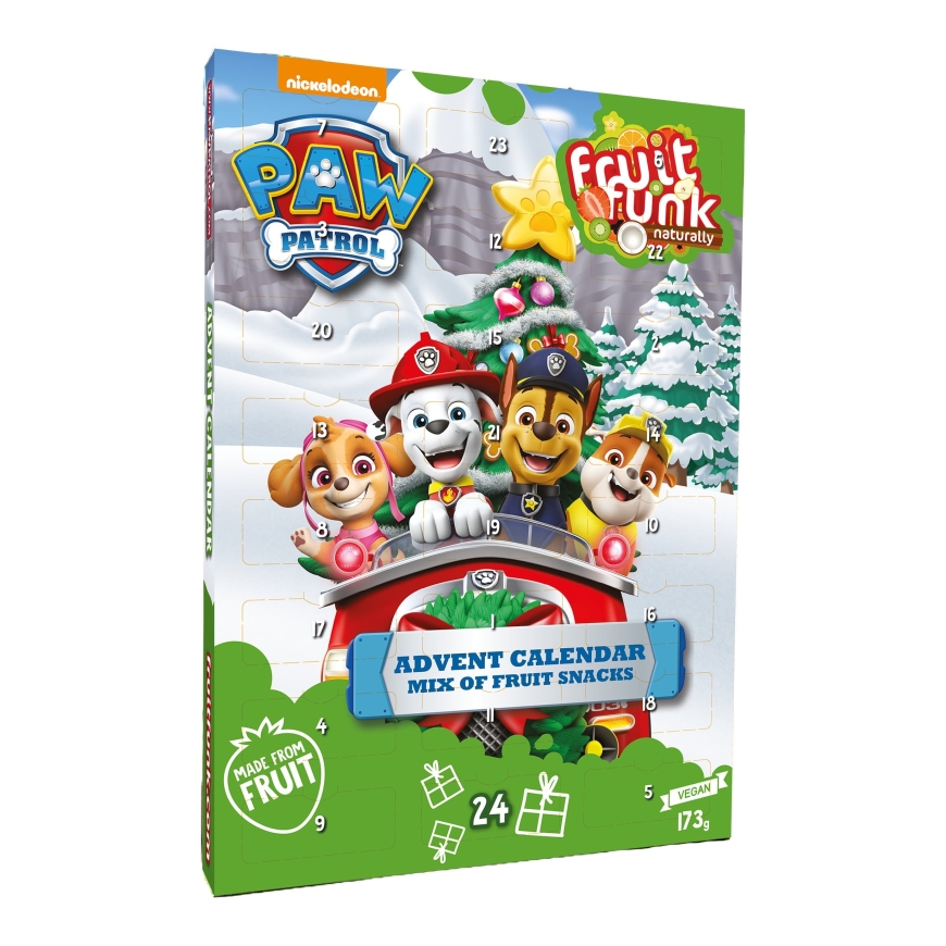 Fruitfunk Paw Patrol kalendorius adventui, 173 g