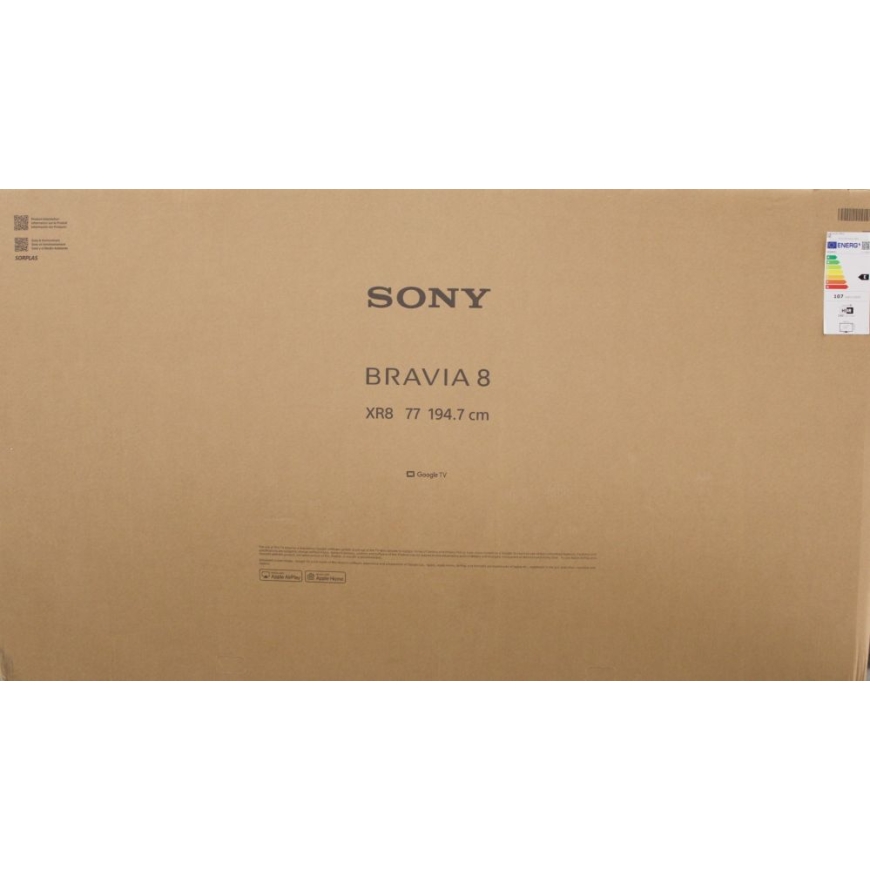 РАСПРОДАЖА. K77XR80P Bravia 8 77" (195 см) 4K Ultra HD Смарт Google OLED Телевизор | РАСПРОДАЖА. | OLED Телевизор | K77XR80P Bra