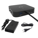i-tec C31TRI4KDPDPRO100 kannettavien tietokoneiden telakka ja porttitoistin Langallinen USB 3.2 Gen 