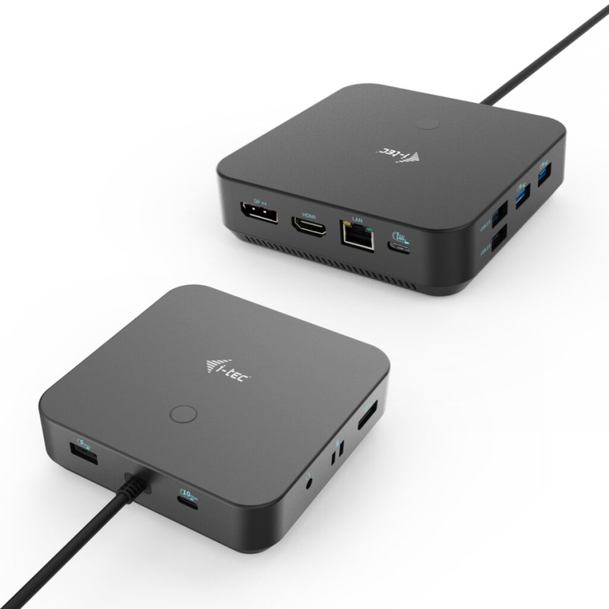 i-tec C31TRI4KDPDPRO100 kannettavien tietokoneiden telakka ja porttitoistin Langallinen USB 3.2 Gen – 2