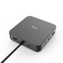 i-tec C31TRI4KDPDPRO100 knyginių kompiuterių dokas / jungčių replikatorius Vielinis USB 3.2 Gen 1 (3