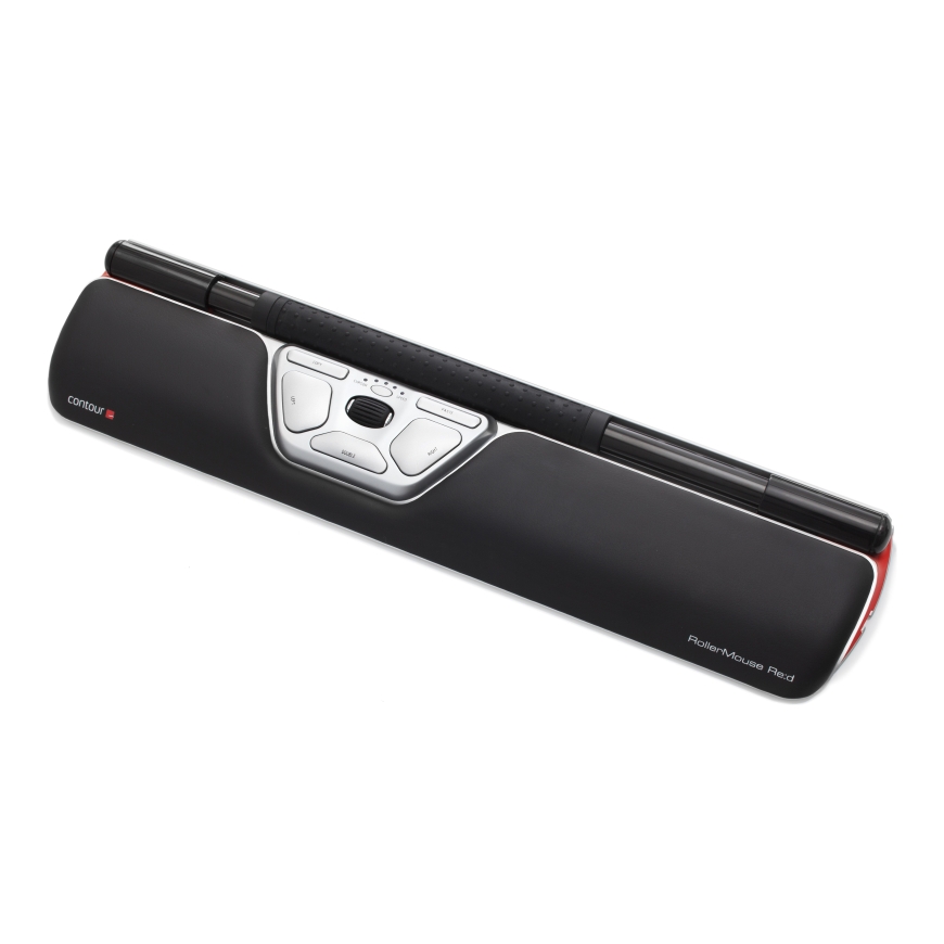 Contour Design RollerMouse Red hiir Kontor Mõlemakäeline USB tüüp A Rollerbar 2800 DPI – 2