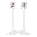 Sandberg 500-60 telefonu kabelis 180 m Balts Sandberg 500-60 telefonu kabelis 180 m Balts