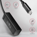 Axagon HUE-M1C sąsajos šakotuvas USB 3.2 Gen 1 (3.1 Gen 1) Type-C 5000 Mbit/ai Juoda Axagon HUE-M1C sąsajos šakotuvas USB 3.2 Gen 1 (3.1 Gen 1) Type-C 5000 Mbit/ai Juoda