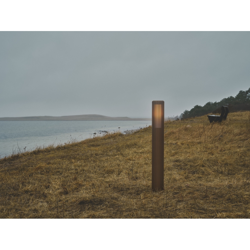 Nordlux Aludra Seaside 95 post light, pruun. – 2