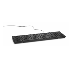 DELL KB216 tastatūra Universāls USB QWERTY US International Melns