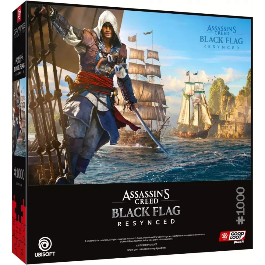 Puzzle Good Loot Gaming - Assassin's Creed Black Flag Resynced 1000 pcs – 4