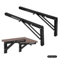 Maclean Folding Wall Shelf Bracket, min. 350 mm, max. 700 mm, max. 50 kg, 2 pieces, MC-196 Maclean Folding Wall Shelf Bracket, min. 350 mm, max. 700 mm, max. 50 kg, 2 pieces, MC-196