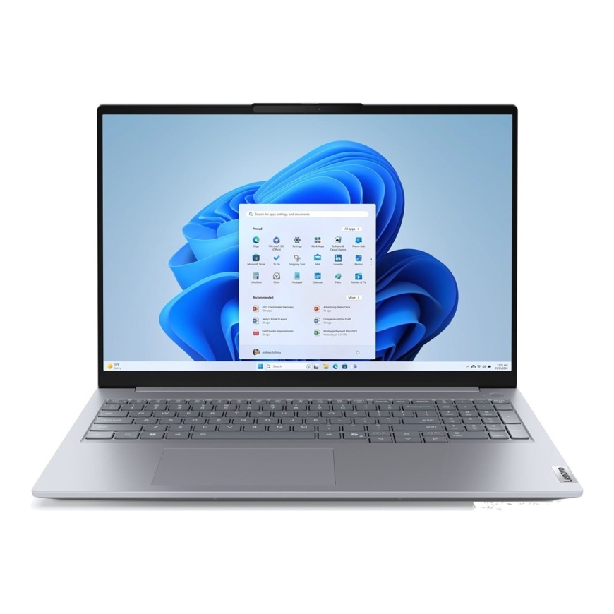 Lenovo ThinkBook 16 G8 IAL Ultra 5 225U 16" WUXGA IPS 300 nits AG 16GB DDR5 5600 512GB SSD Intel Graphics 1080p veebikaamera 45W – 2