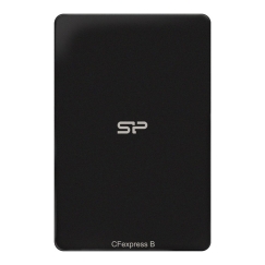 Atmiņas kartes lasītājs SILICON POWER CreatePro BS10 CFexpress Type B un SD 4.0 10Gbps melns