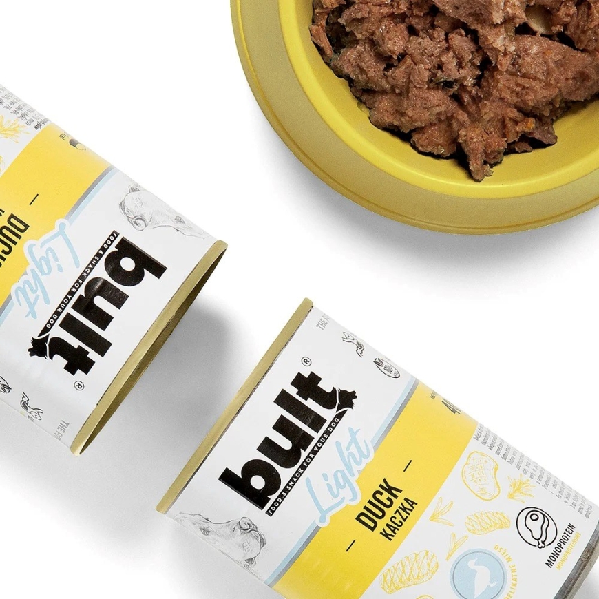 BULT Light Mono Duck - märkä koiranruoka - 400g – 2