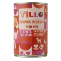 TILLO tükid kastmes veiseliha - märg koeratoit - 415g TILLO tükid kastmes veiseliha - märg koeratoit - 415g