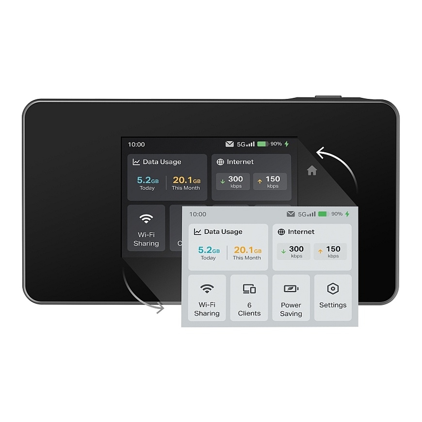 TP-Link M8550(EU) устройство для сотовых сетей Роутер сети сотовой связи – 4