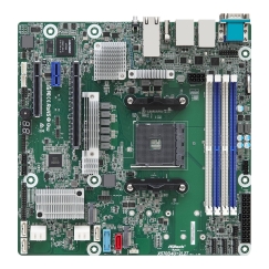 Asrock X570D4U-2L2T/BCM mātesplate AMD X570 Socket AM4 micro ATX