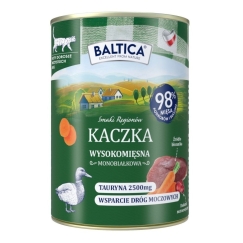 BALTICA Reģionu Garšas Pīļu Mono - mitra kaķu barība - 400g
