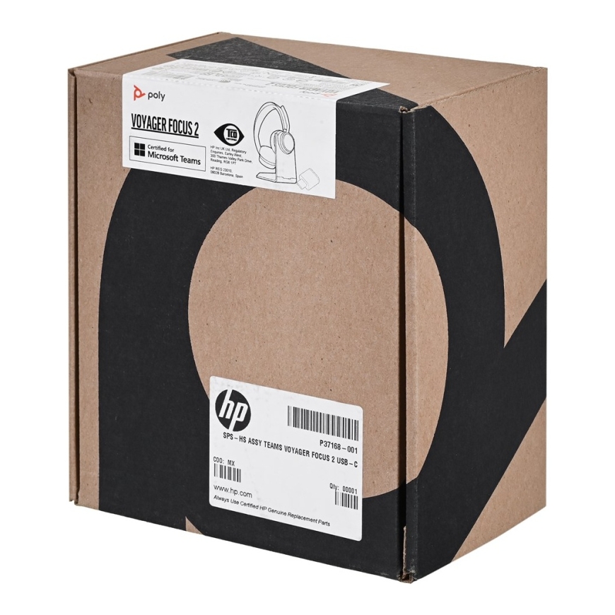 HP Poly Voyager Focus 2-M USB-C-C Headset USB-C/A Adapter Charging Stand Customer Special 1 – 2