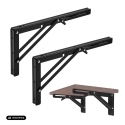 Maclean Folding Wall Shelf Bracket, min. 250 mm, max. 500 mm, max. 50 kg, 2 pieces, MC-194 Maclean Folding Wall Shelf Bracket, min. 250 mm, max. 500 mm, max. 50 kg, 2 pieces, MC-194