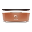 WoodWick Pumpkin Praline vahakynttilä Ellipse Ruskea 1 kpl WoodWick Pumpkin Praline vahakynttilä Ellipse Ruskea 1 kpl