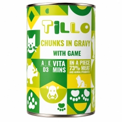 TILLO Kubliku gaļā spēles - mitrā suņu barība - 1250g