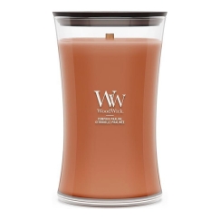 WoodWick Pumpkin Praline wax candle Cylinder Brown 1 pc(s)