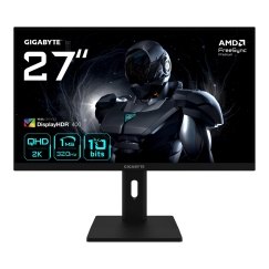 LCD monitor GIGABYTE 27" 2560 x 1440 pikslit Quad HD Kodu suhe 16:9 LED tasane G27Q3EK