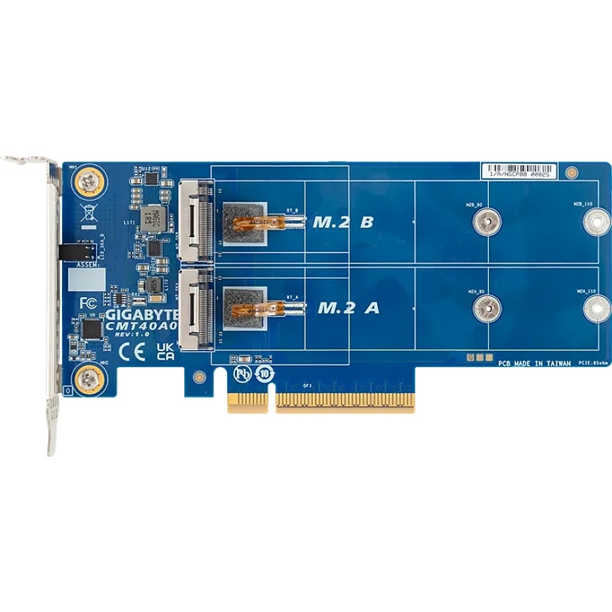 GIGABYTE CMT40A0 interfeisa karte/adapteris Iekšējs M.2 – 3