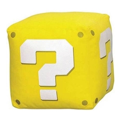 Nintendo Super Mario pehmolelu kysymysmerkki, 12cm