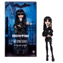 Monster High x Wednesday Collectible Doll, Wednesday Addams in Black Dress with Thing Accessory Monster High x Wednesday Collectible Doll, Wednesday Addams in Black Dress with Thing Accessory