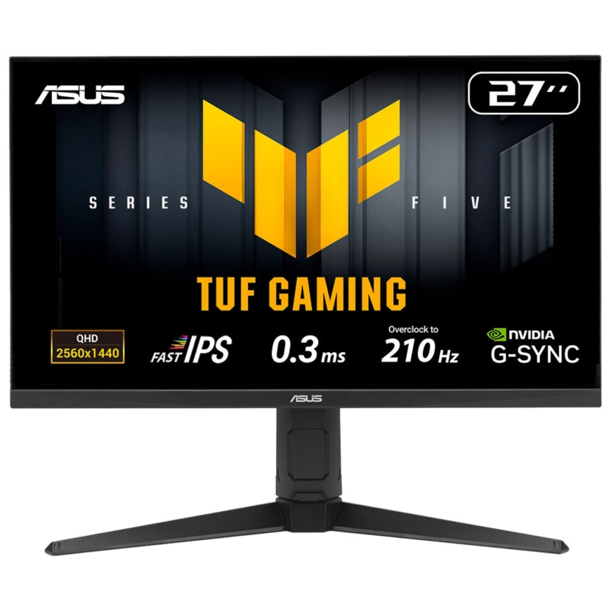 ASUS TUF Gaming VG27AQL5A PC lamekuvar 68,6 cm (27") 2560 x 1440 pikslit Wide Quad HD LCD Must