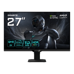 GIGABYTE G27Q20T PC lamekuvar 68,6 cm (27") 2560 x 1440 pikslit Quad HD LED Must