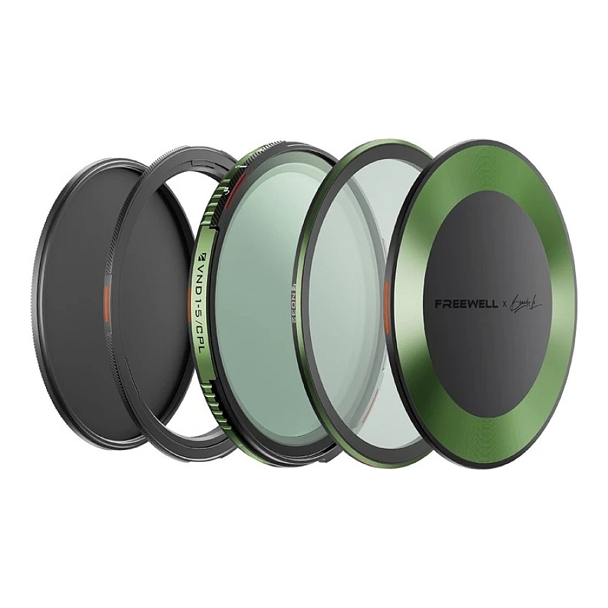 Variable ND/CPL -suodatinsetti Freewell Brandon Li 82mm