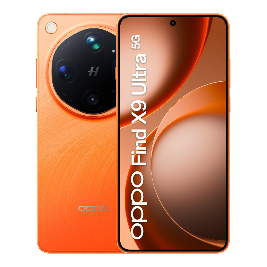 OPPO Find X9 Ultra 5G 17,3 cm (6.82") Kaksik-SIM Android 16.0 USB tüüp-C 12 GB 512 GB 7050 mAh Oranž