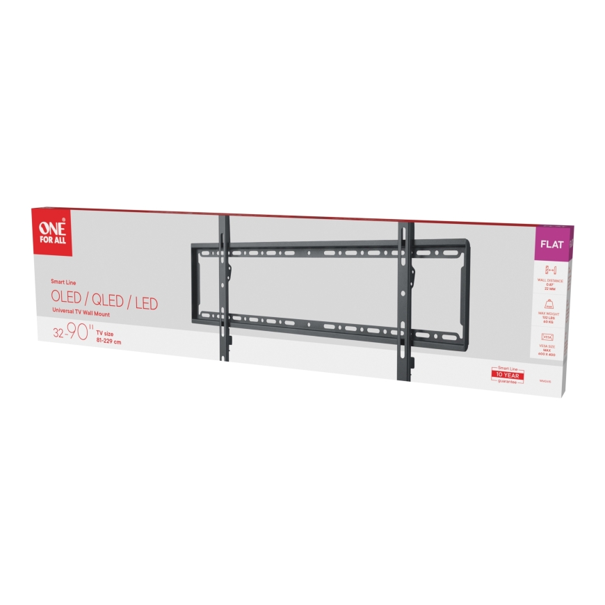 Крепление для телевизора One For All WM2615 Smart стационарное, для телевизоров 32-90 дюймов – 4
