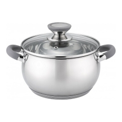 Kaanega pott Oliver Voltz 5V1210N26G, Ø26 cm / 7,7 L, hallid käe