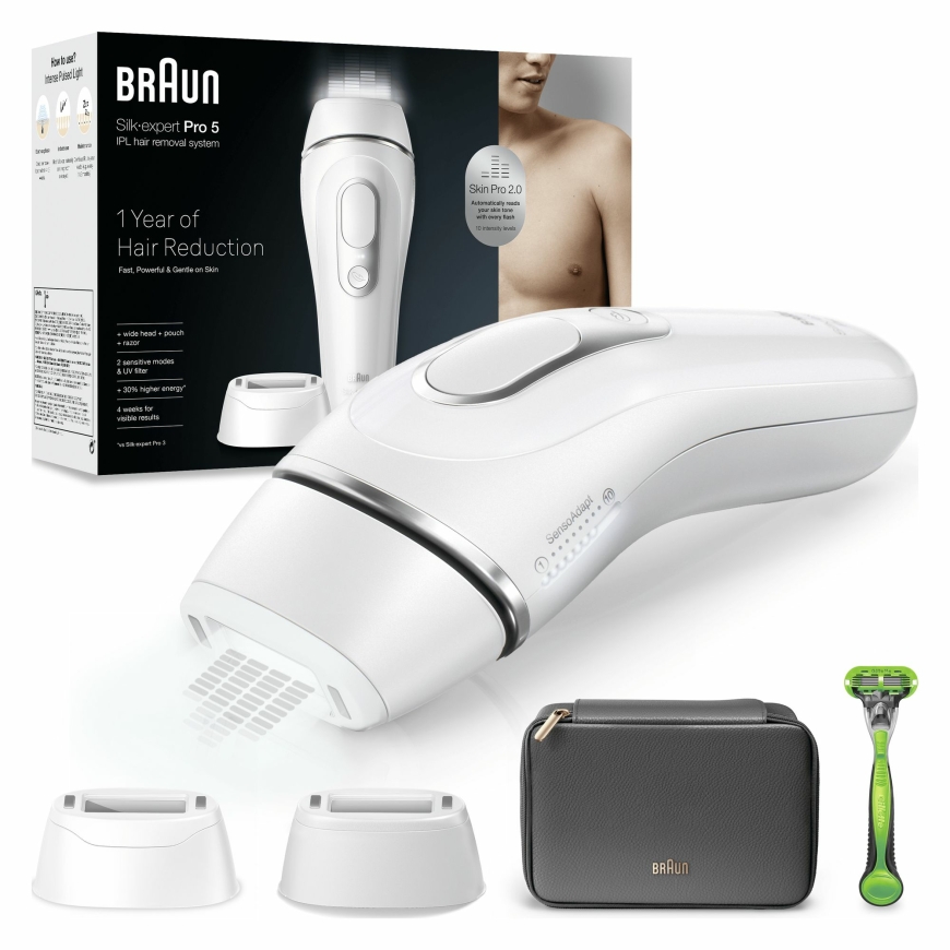 Braun Silk-expert Pro PL5145 Valgusimpulsstehnoloogia Valge