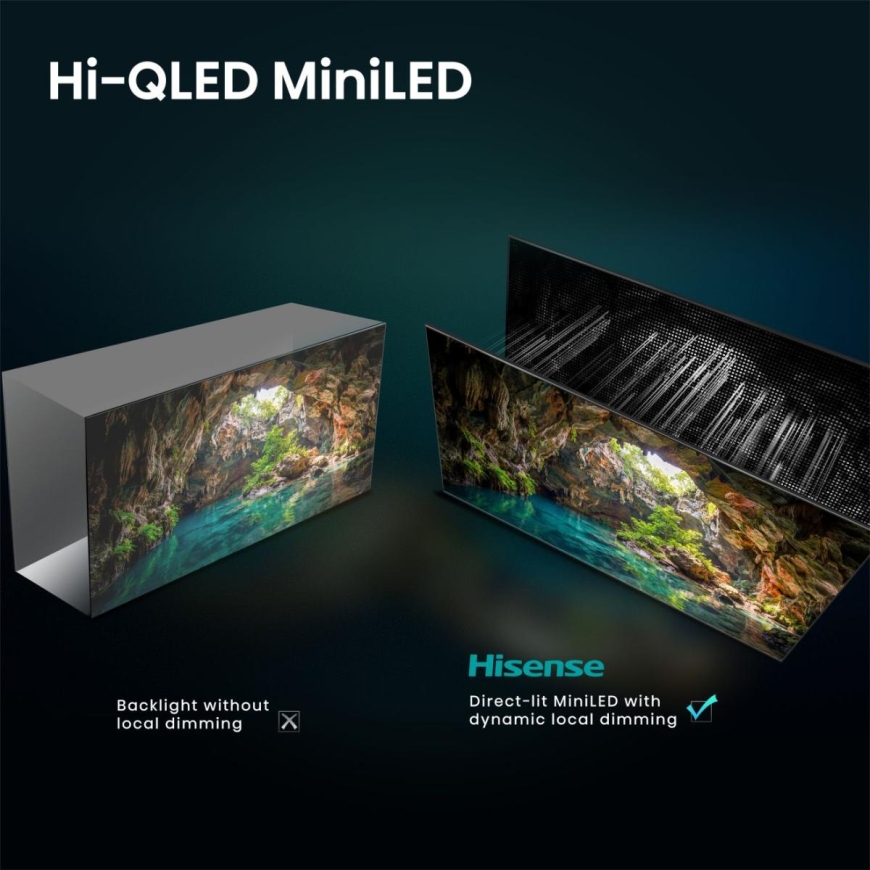 Hisense 50U7SE 127 cm (50") 4K Ultra HD Smart TV Wi-Fi Черный – 4