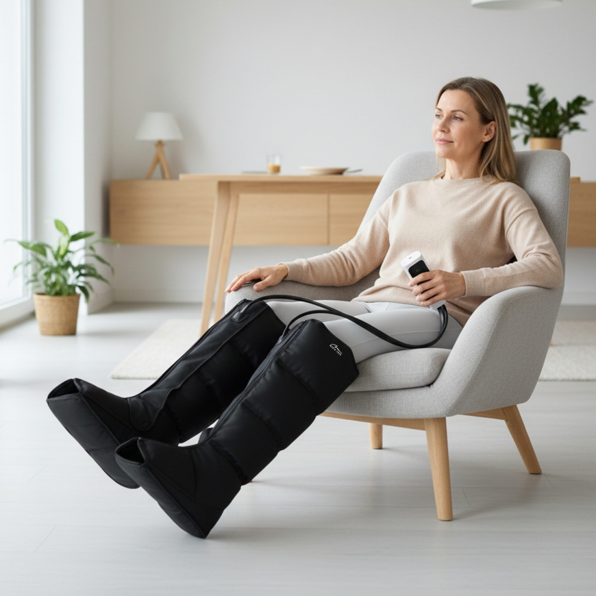 Media-Tech MT6542 Air Compression Lymphatic Drainage Massager – 4